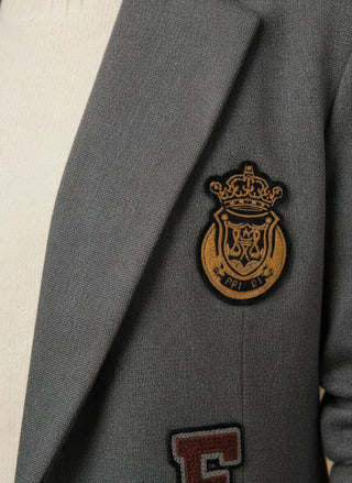 Giacca - Giacca patch - Grigio - VEVI