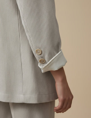 Giacca - Giacca velluto coste - Burro - VEVI