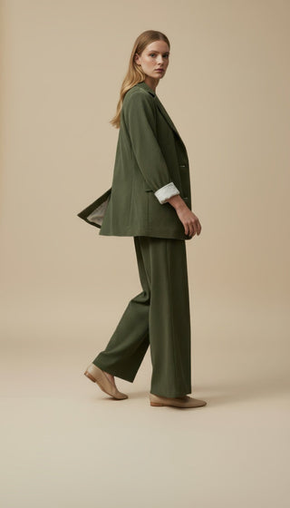 Giacca - Giacca velluto coste - Verde - VEVI