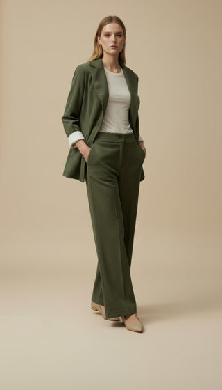 Giacca - Giacca velluto coste - Verde - VEVI