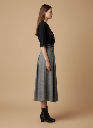 Gonna - Gonna galles elastico dietro - Grigio - vevi.it