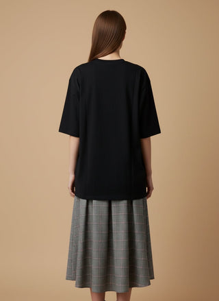 Gonna - Gonna galles elastico dietro - Grigio - vevi.it