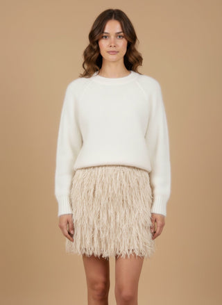 Gonna - Gonna mini lurex filo lungo - vevi.it