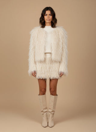 Gonna - Gonna mini lurex filo lungo - vevi.it
