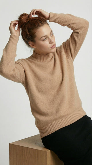 Maglia - Maglia 100% Lana a2a 1885 - Cammello - VEVI