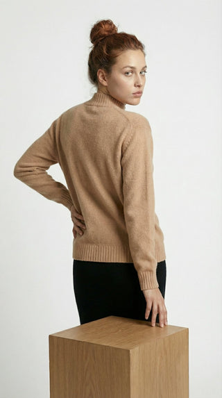 Maglia - Maglia 100% Lana a2a 1885 - Cammello - VEVI