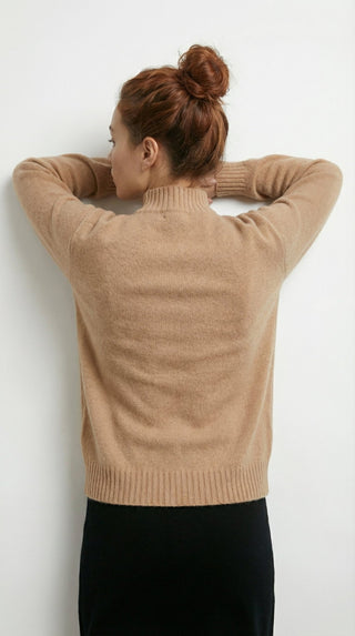 Maglia - Maglia 100% Lana a2a 1885 - Cammello - VEVI