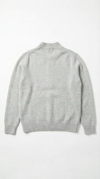 Maglia - Maglia 100% Lana a2a 1885 - Grigio melange - VEVI