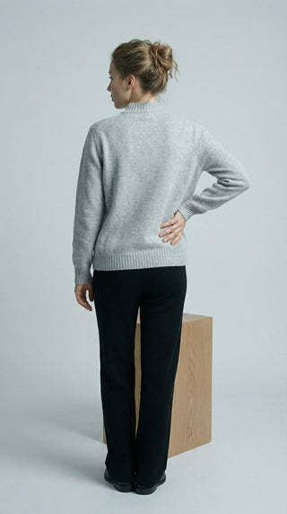 Maglia - Maglia 100% Lana a2a 1885 - Grigio melange - VEVI