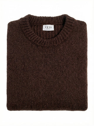  - Maglia dolcevita baby alpaca cxa 24655 - Moro - VEVI