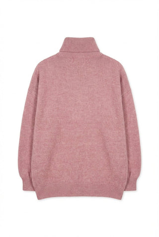  - Maglia dolcevita baby alpaca cxa 24655 - Panna - VEVI