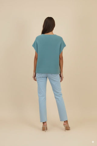 Maglia - Maglia gilet80% kid mohair - Carta zucchero - vevi.it