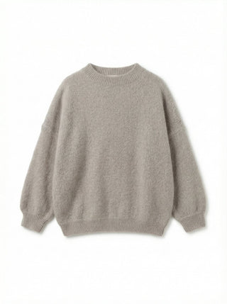 Maglia - Maglia girocollo fine wool CXA 24623 - Beige - VEVI