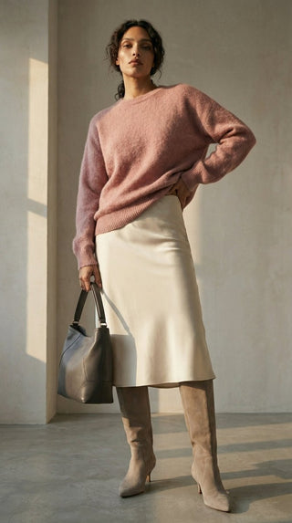 Maglia - Maglia girocollo fine wool CXA 24623 - Make up - VEVI