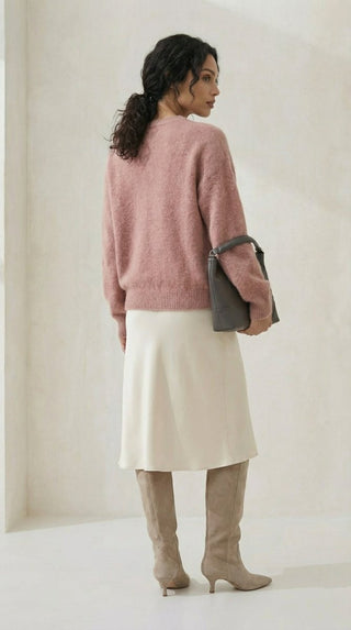 Maglia - Maglia girocollo fine wool CXA 24623 - Make up - VEVI