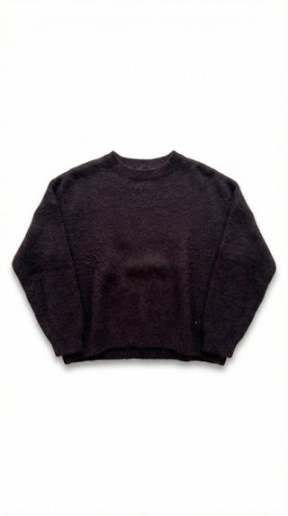 Maglia - Maglia girocollo fine wool CXA 24623 - Moro - VEVI