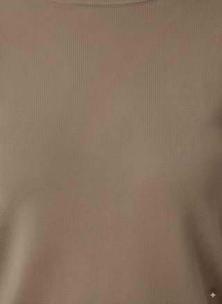 Maglia - Maglia girocollo lana - Beige - vevi.it