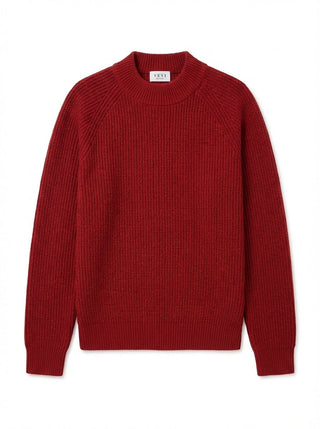 Maglia - Maglia lupetto 100% lana a2a 1862 - Bordeaux - VEVI