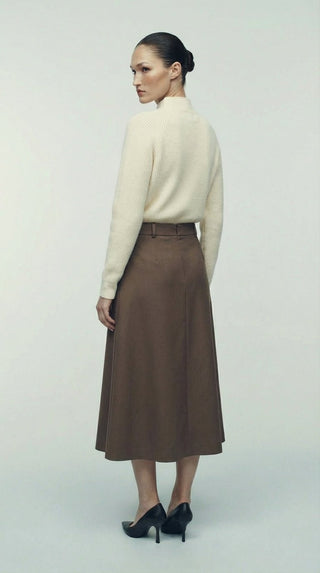 Maglia - Maglia lupetto 100% lana a2a 1862 - Panna - VEVI