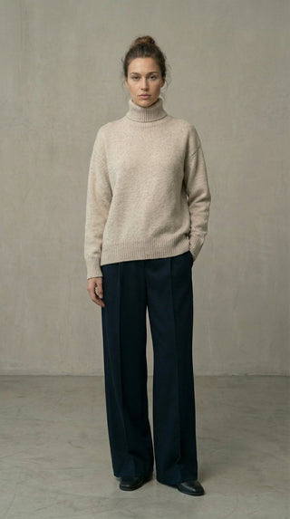 Maglia - Maglia lupetto 100% Lana a2a 1892 - Pistacchio - VEVI