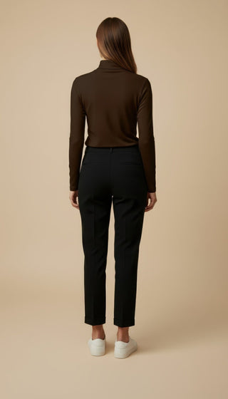 Maglia - Maglia m/l dolcevita cashmere - Marrone - VEVI