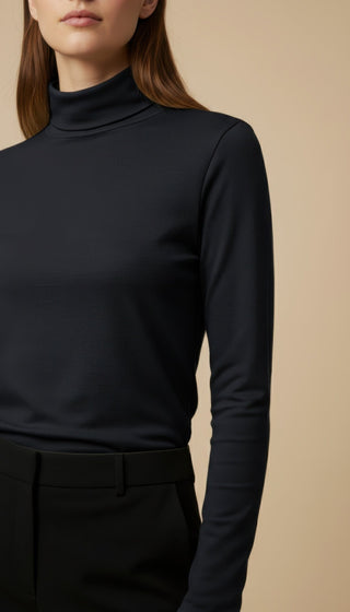 Maglia - Maglia m/l dolcevita cashmere - Marrone - VEVI