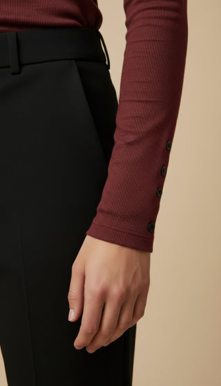 Maglia - Maglia m/l dolcevita cashmere - Marrone - VEVI