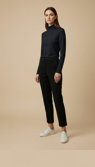 Maglia - Maglia m/l dolcevita cashmere - Marrone - VEVI