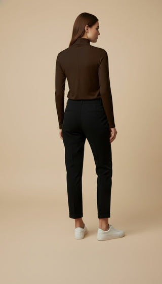 Maglia - Maglia m/l dolcevita cashmere - Marrone - VEVI