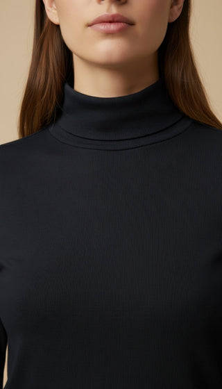 Maglia - Maglia m/l dolcevita cashmere - Marrone - VEVI