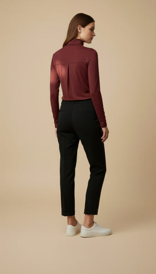 Maglia - Maglia m/l dolcevita cashmere - Marrone - VEVI