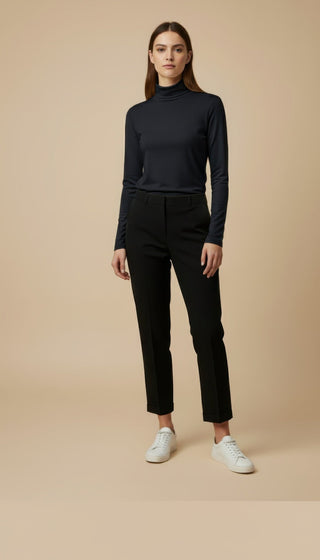Maglia - Maglia m/l dolcevita cashmere - Marrone - VEVI