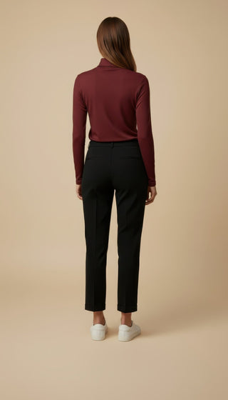 Maglia - Maglia m/l dolcevita cashmere - Marrone - VEVI