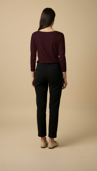 Maglia - Maglia m/l girocollo viscosa - Panna - VEVI