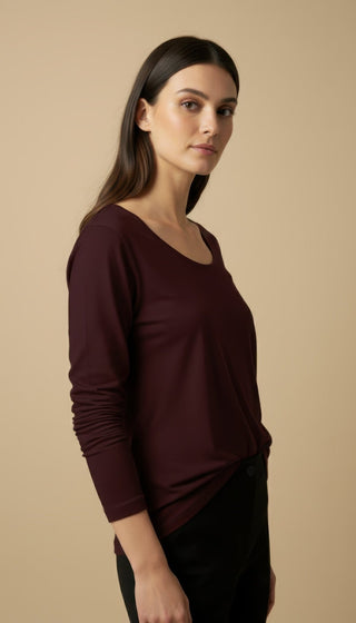 Maglia - Maglia m/l girocollo viscosa - Panna - VEVI