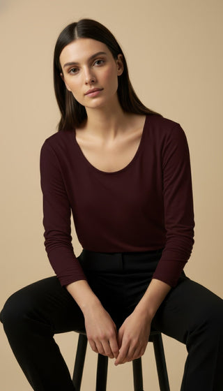 Maglia - Maglia m/l girocollo viscosa - Panna - VEVI