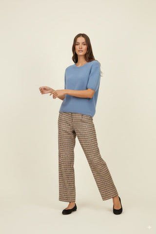 Maglia - Maglia m/m 30% mohair - Azzuro - vevi.it