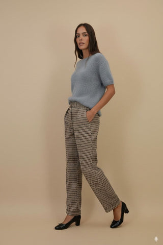 Maglia - Maglia m/m 30% mohair - Grigio medio melange - vevi.it