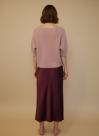 Maglia - Maglia m/m 30% mohair - Rosa - vevi.it