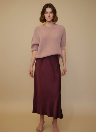 Maglia - Maglia m/m 30% mohair - Rosa - vevi.it