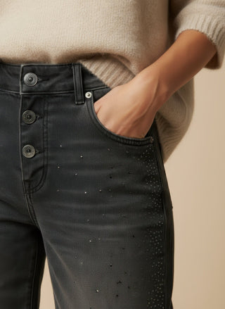 Maglia - Maglia m/m collo alto - Burro - VEVI