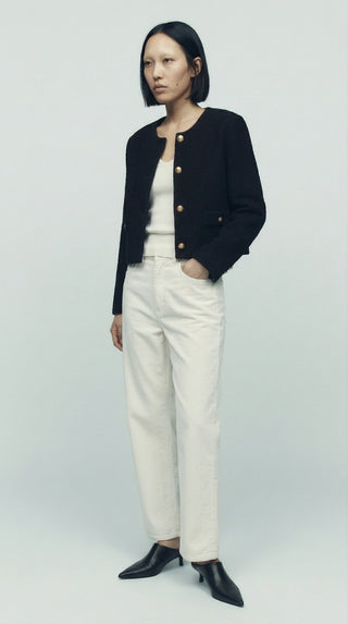 Pantalone - Pantalone 5 tasche velluto - Bianco - VEVI