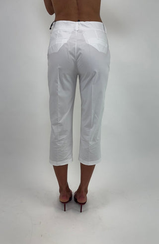 Pantalone - Pantalone capri NRE794 - Bianco - VEVI