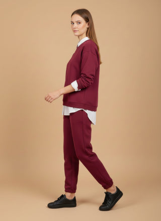 Pantalone - Pantalone coulisse - Bordeaux - vevi.it