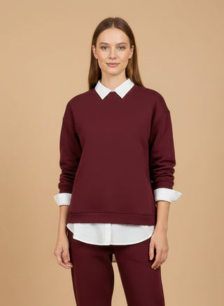 Pantalone - Pantalone coulisse - Bordeaux - vevi.it