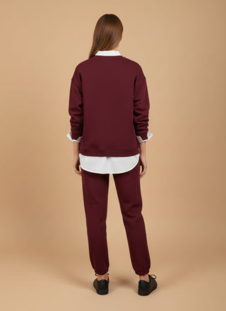 Pantalone - Pantalone coulisse - Bordeaux - vevi.it