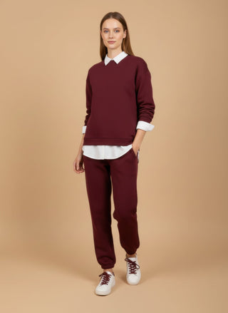 Pantalone - Pantalone coulisse - Bordeaux - vevi.it
