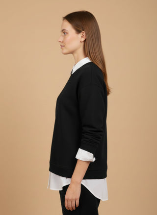 Pantalone - Pantalone coulisse - Nero - vevi.it