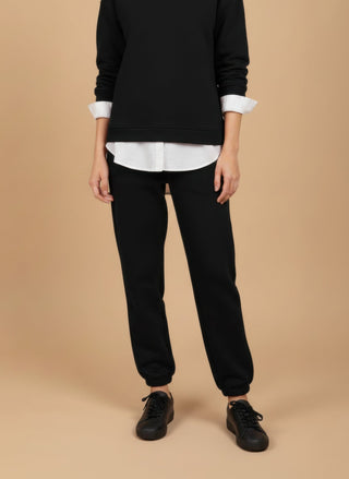 Pantalone - Pantalone coulisse - Nero - vevi.it
