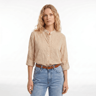 Pantalone - Pantalone denim pince tasca america DFE25011 - blu medio denim - VEVI